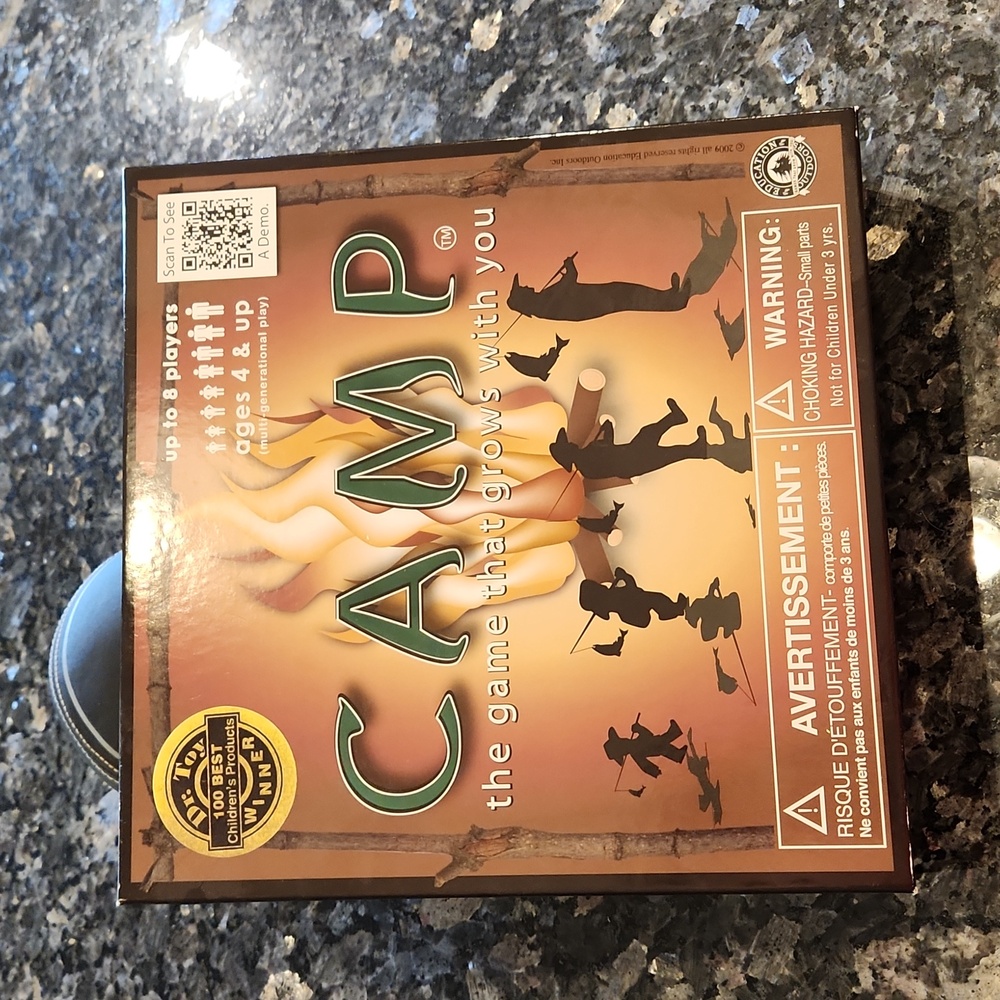CAMP Family Board Game by — Brown